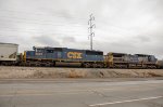 CSX Locomotives in the Yard